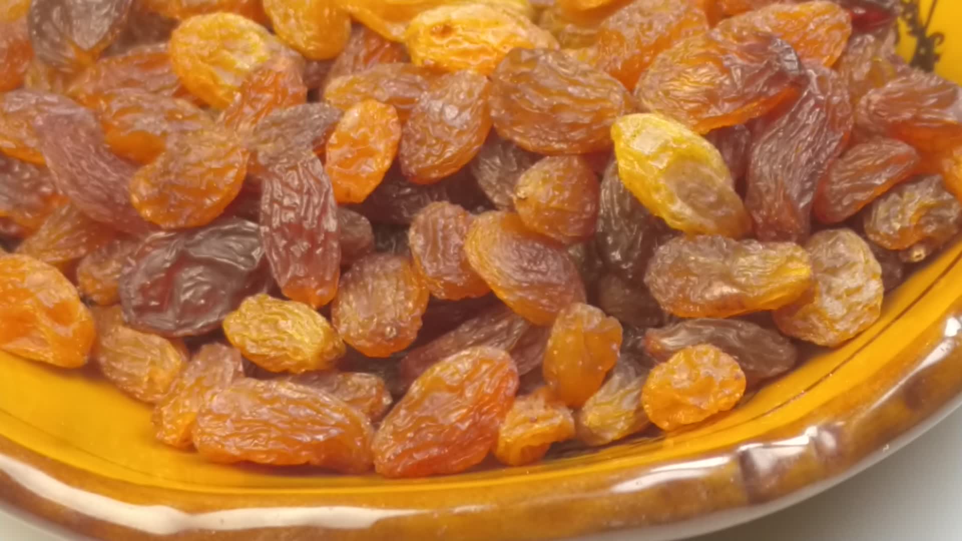 红葡萄干美食4K视频视频的预览图