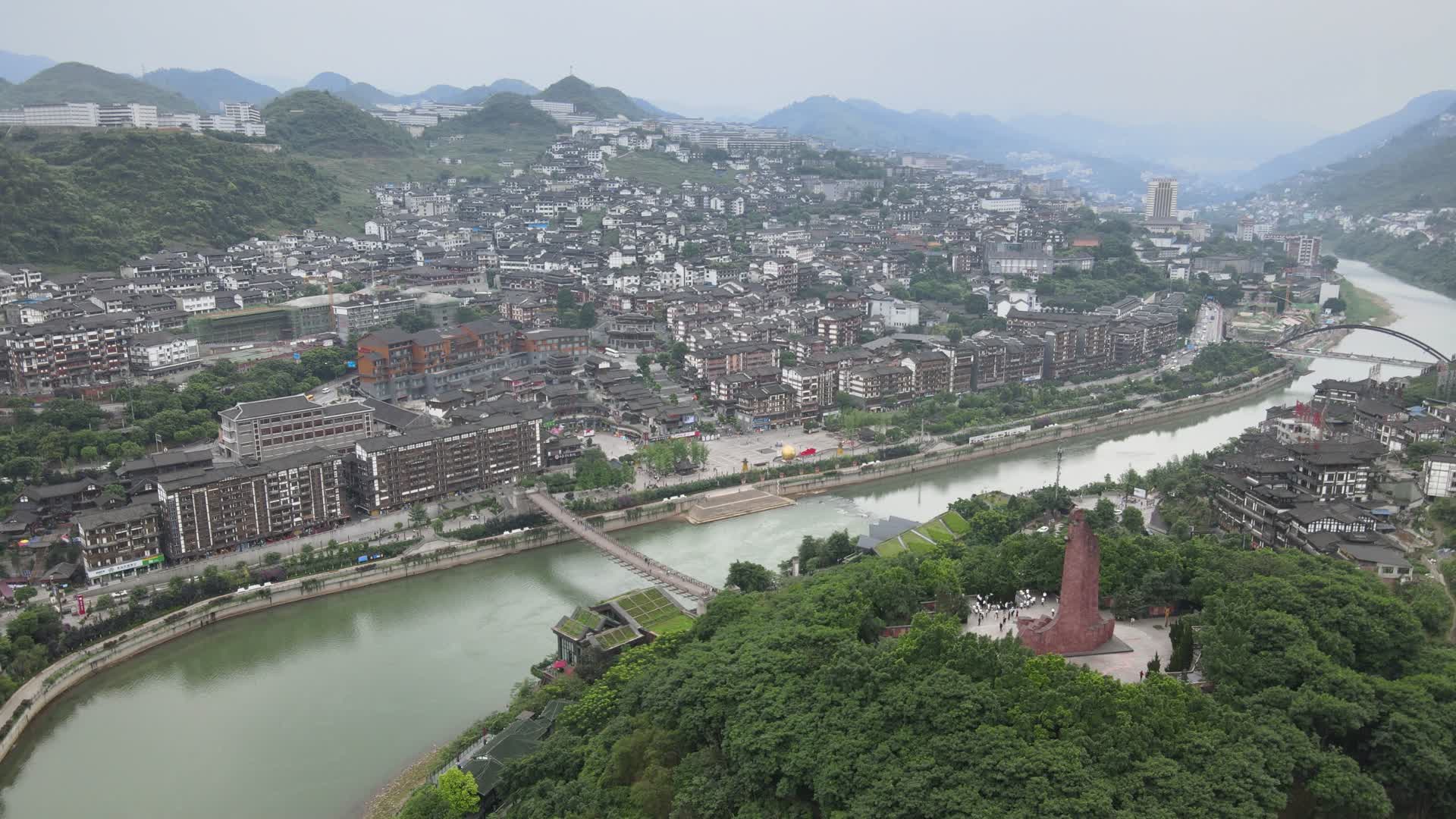 美酒河贵州赤水河视频的预览图