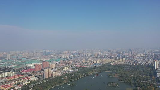 4k航拍济南城市风景视频的预览图