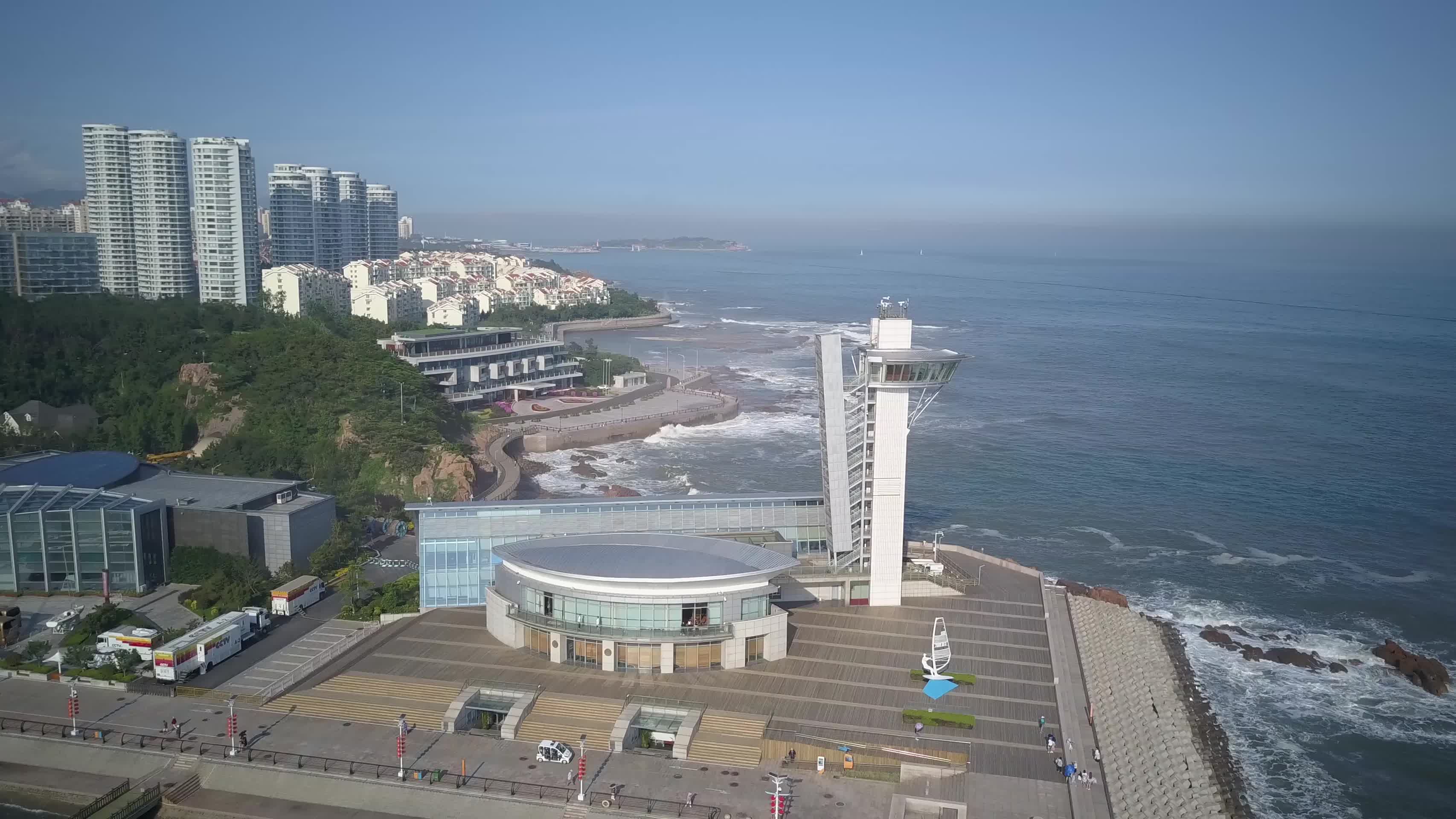 青岛上合峰会国际会议中心青岛奥帆中心视频的预览图