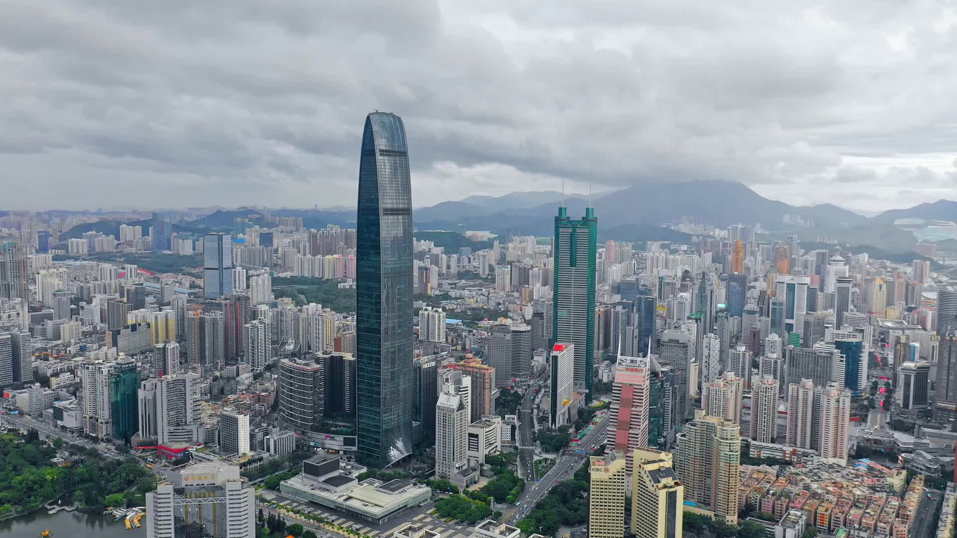 深圳城市地标航拍视频视频的预览图
