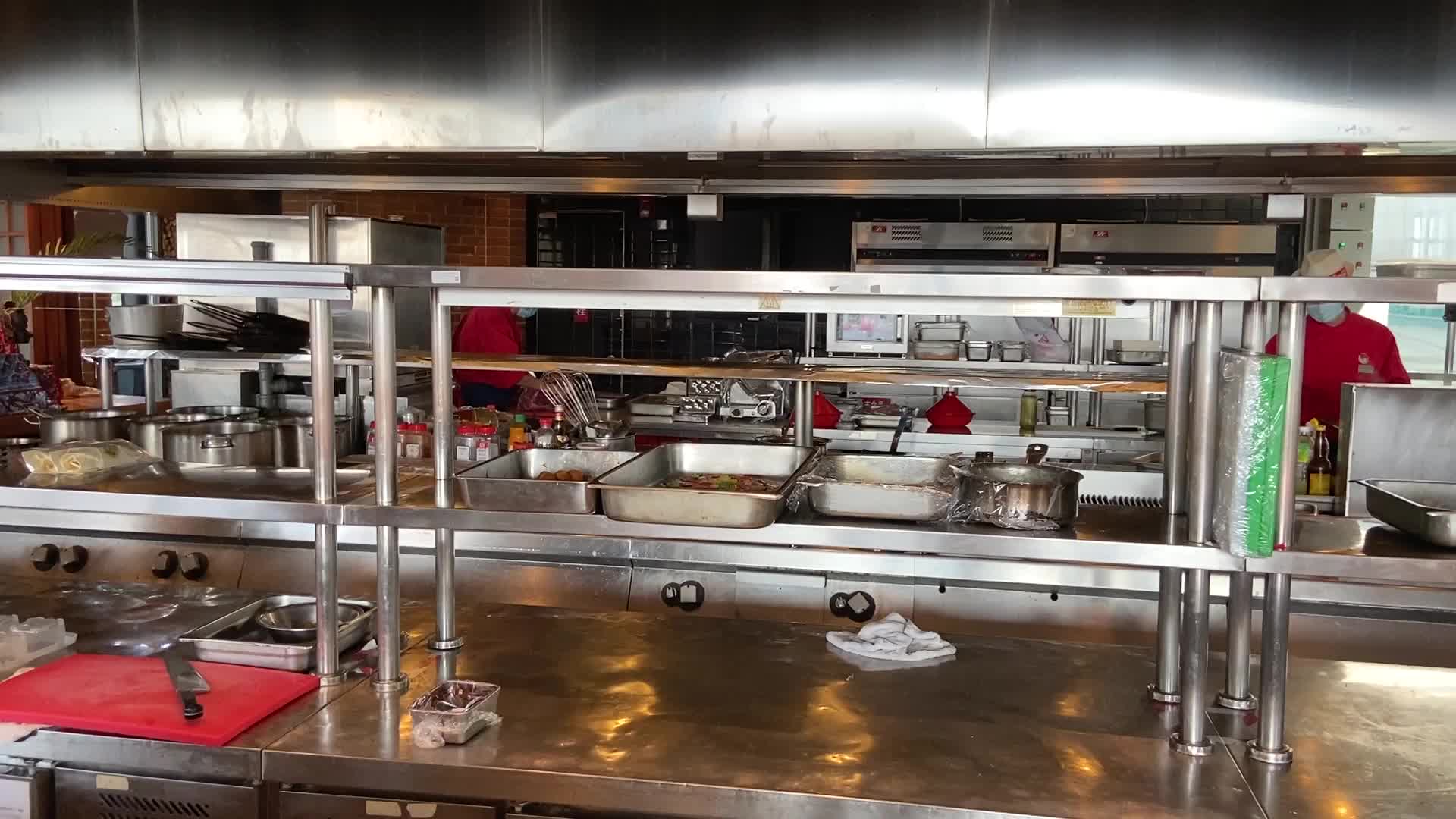 开放式西式厨房视频的预览图