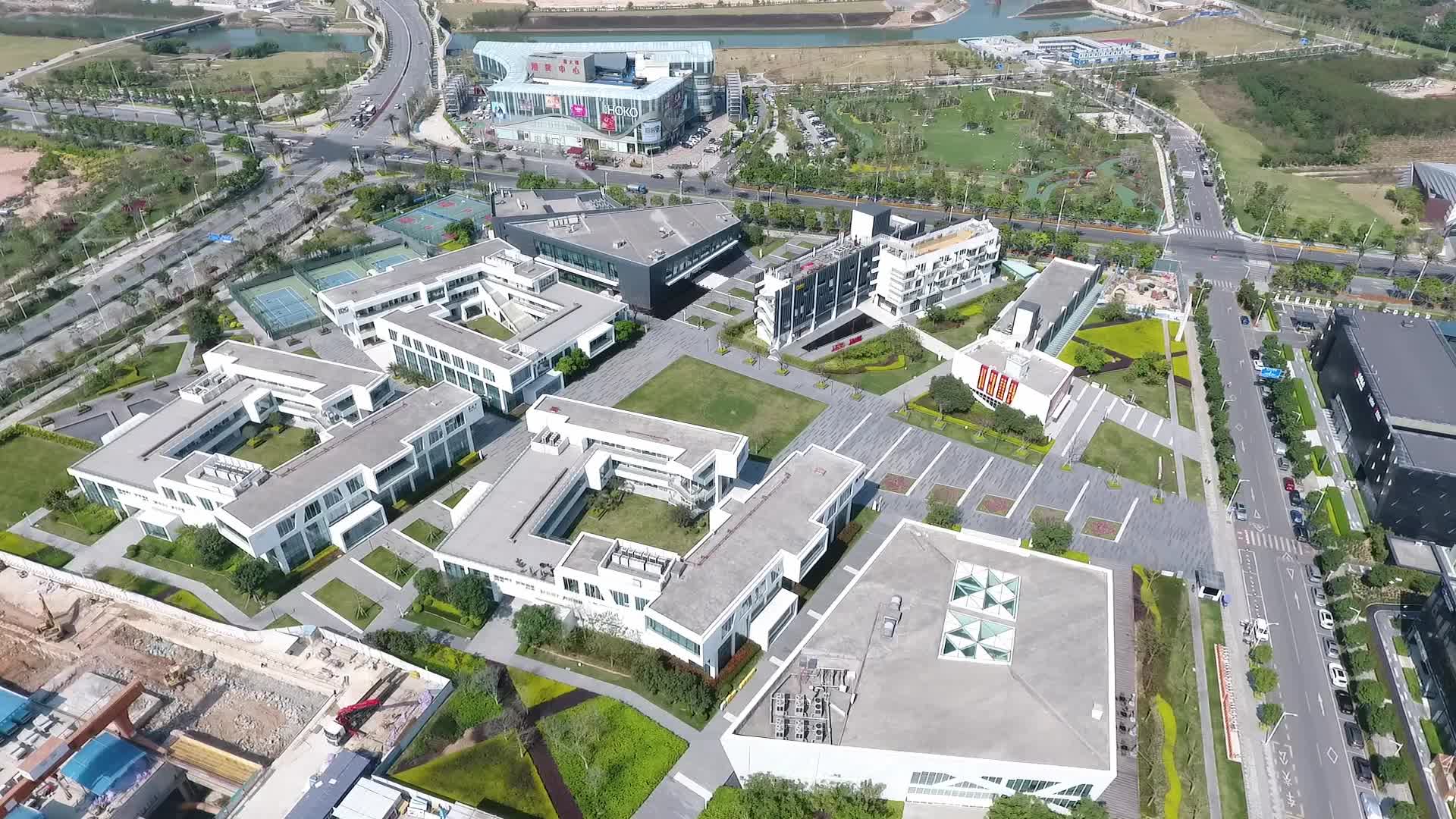 深圳前海城市航拍地标航拍视频的预览图
