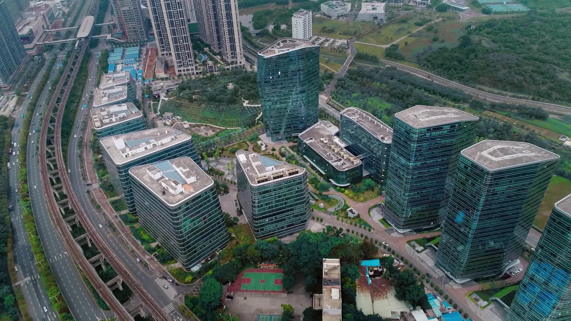 深圳南山西丽南山智园高新科技园视频的预览图