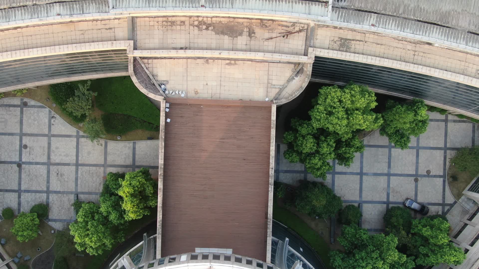 广西民族博物馆航拍视频视频的预览图