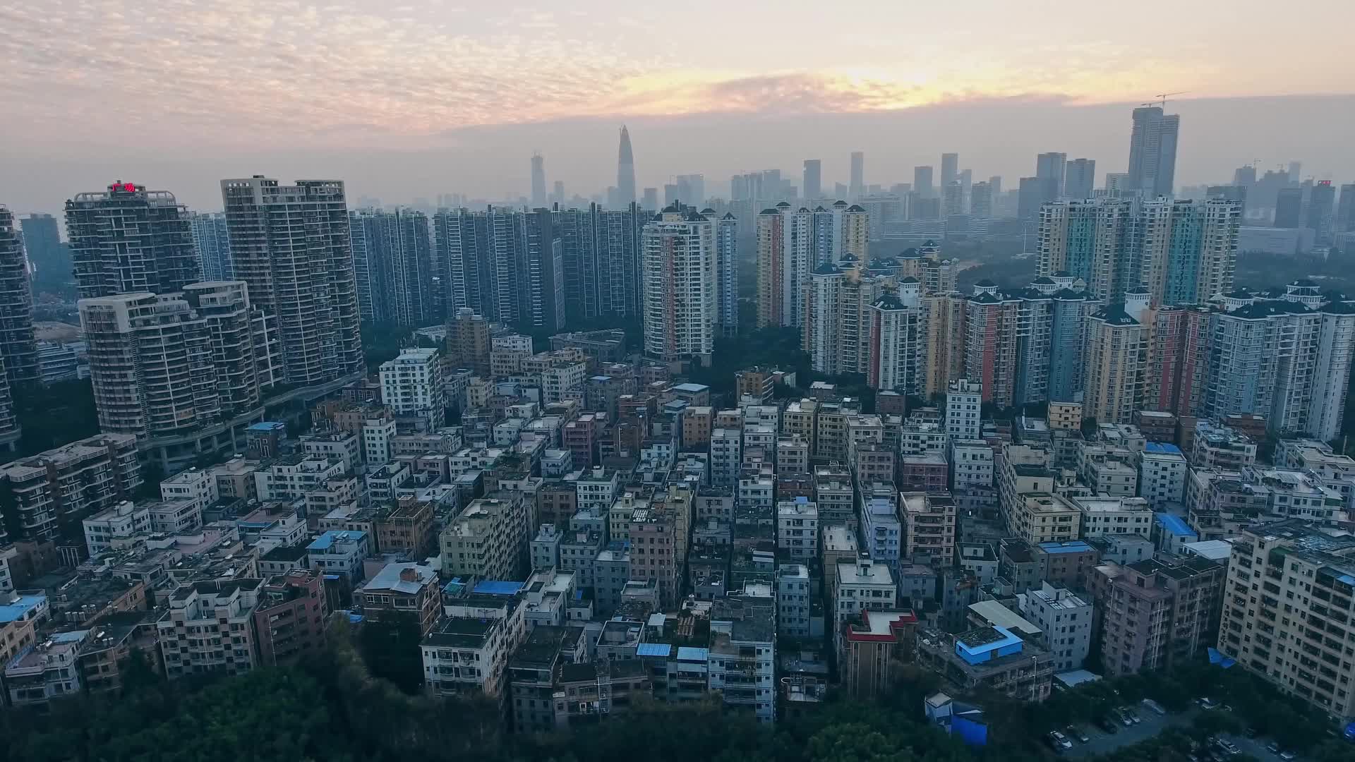 深圳南山区白石洲城中村视频的预览图