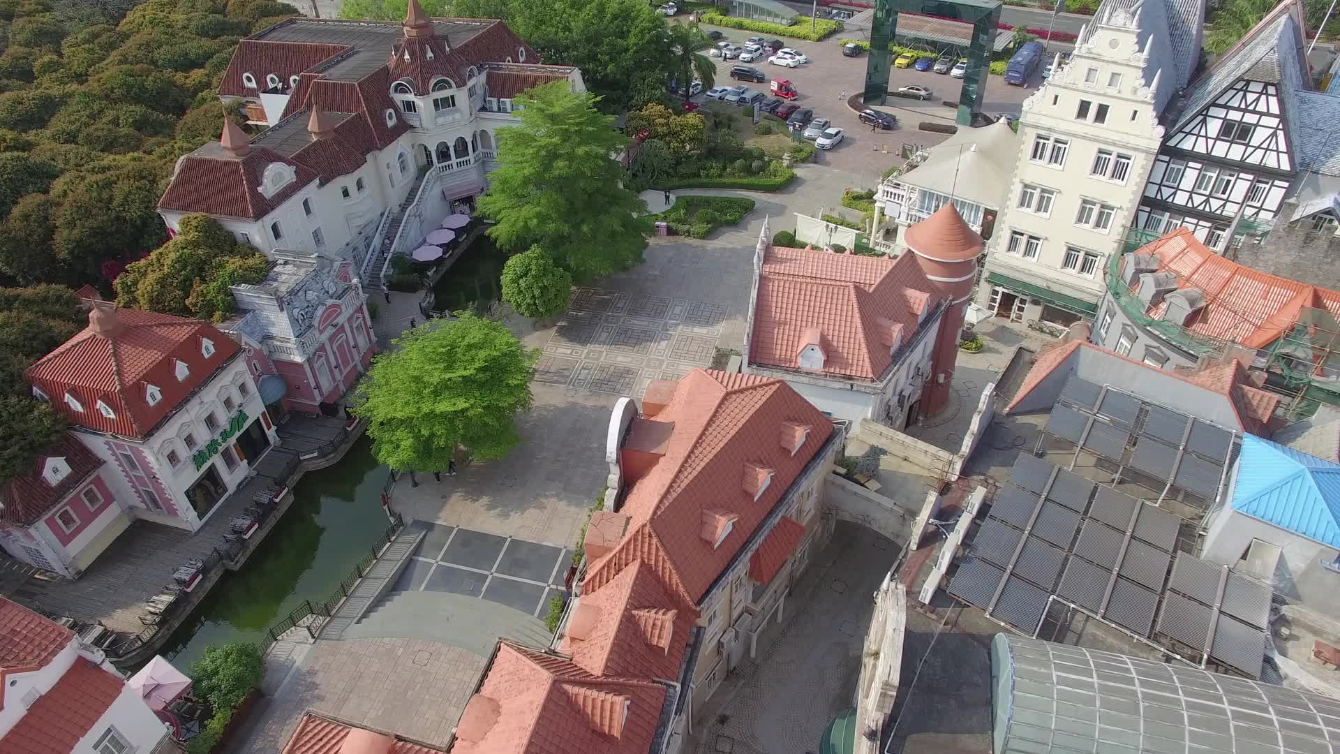 深圳南山区欧洲印象小镇视频的预览图