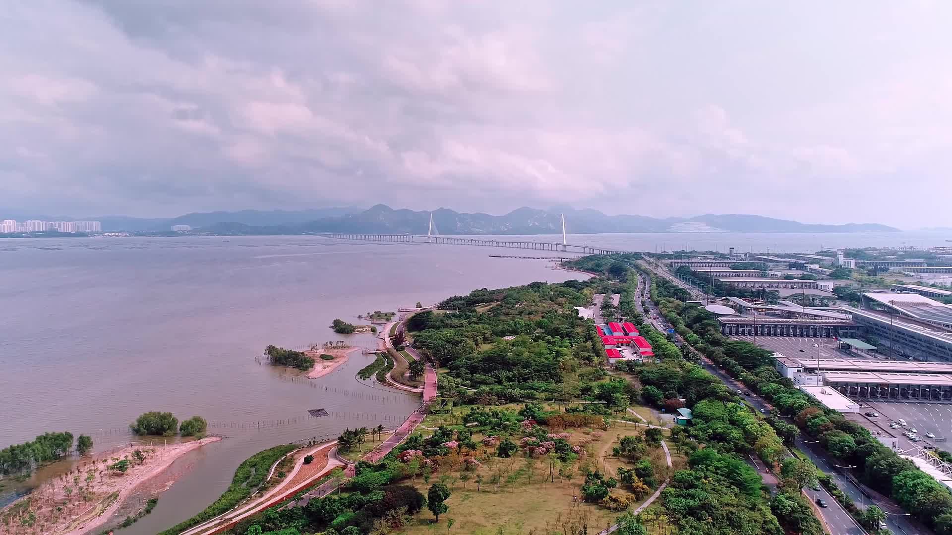 深圳湾口岸视频的预览图