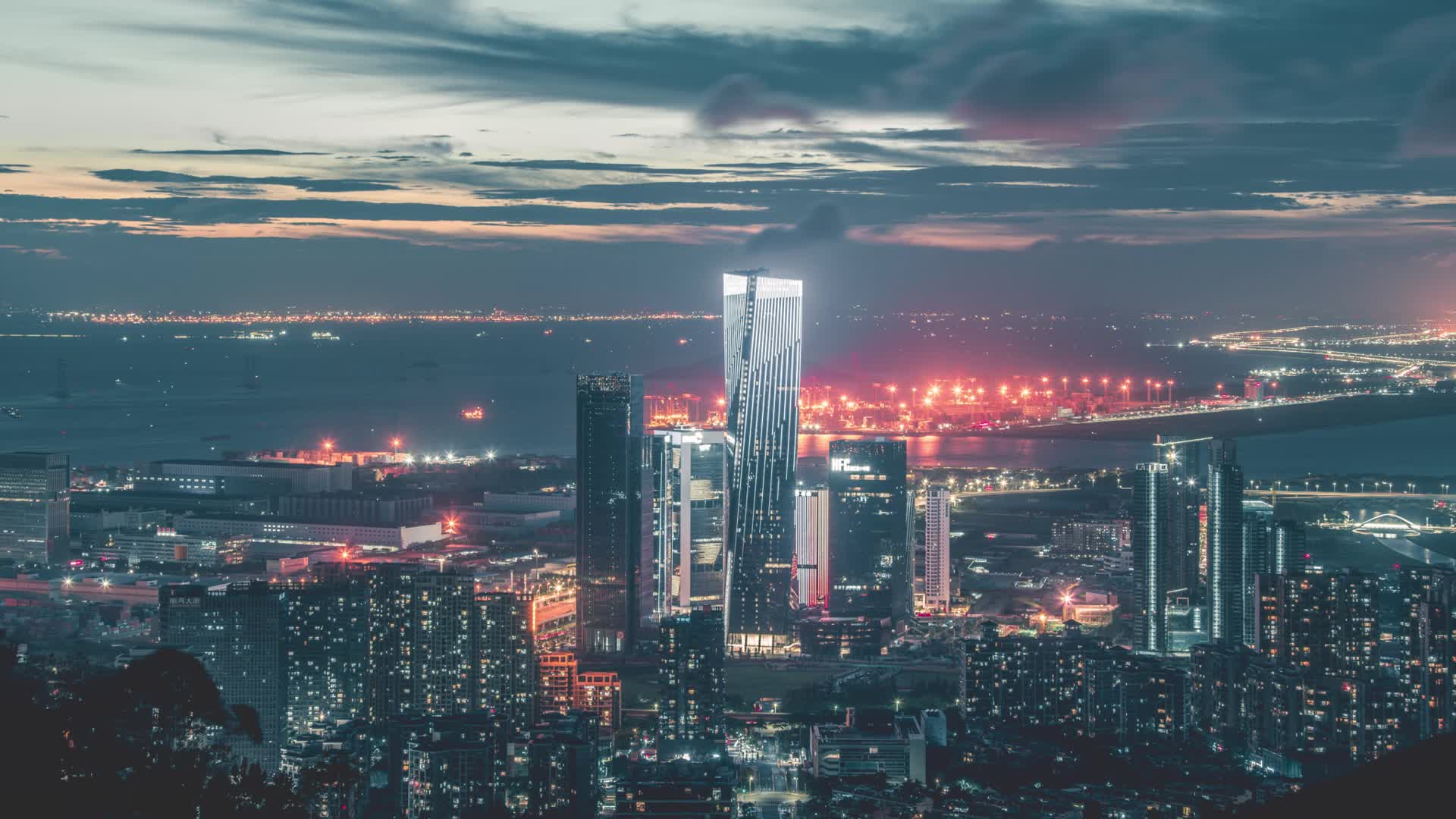 深圳城市延时视频的预览图