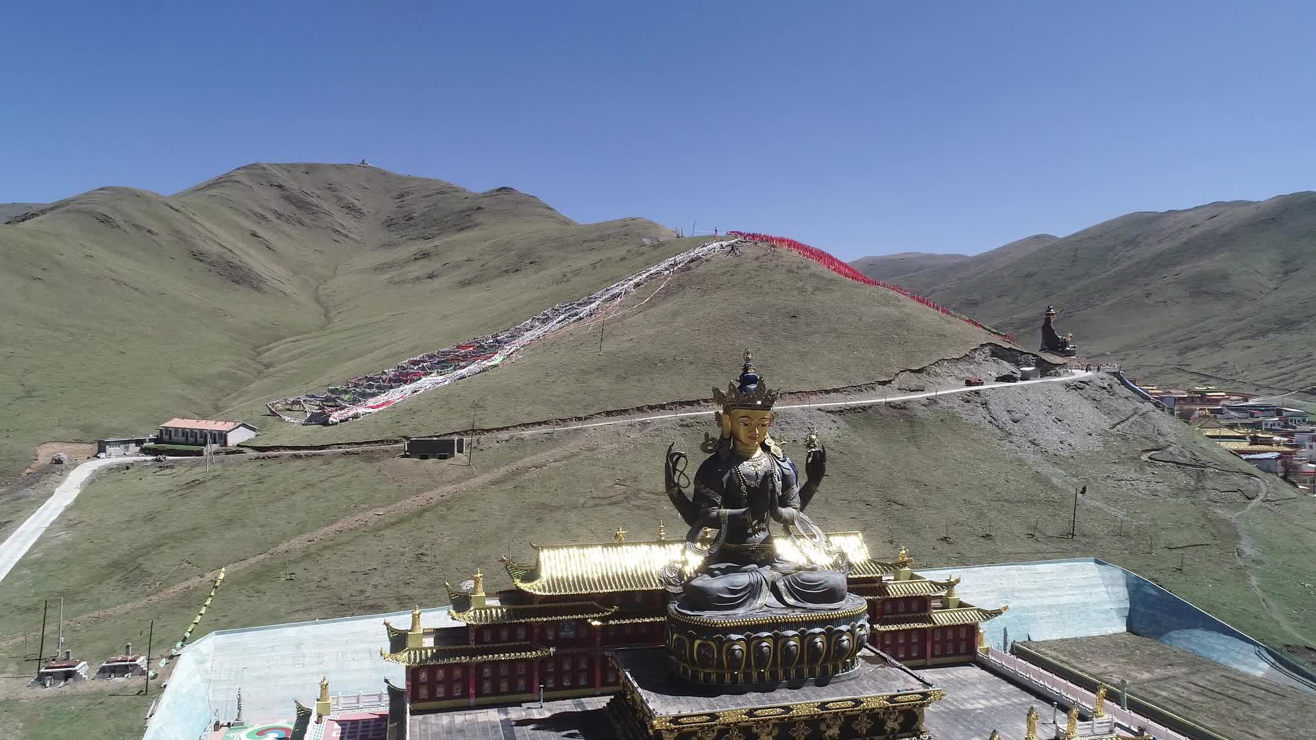 西藏佛教寺庙视频的预览图