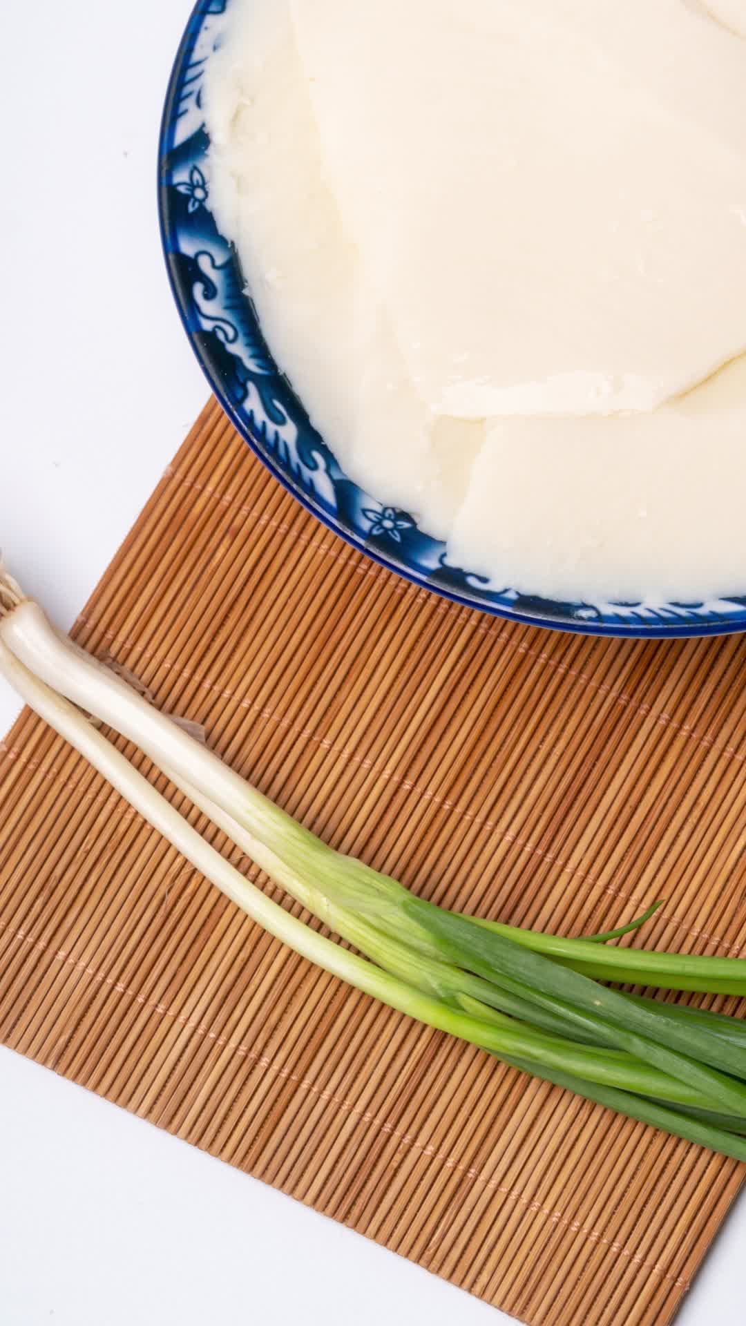 中国传统小吃豆腐脑视频的预览图
