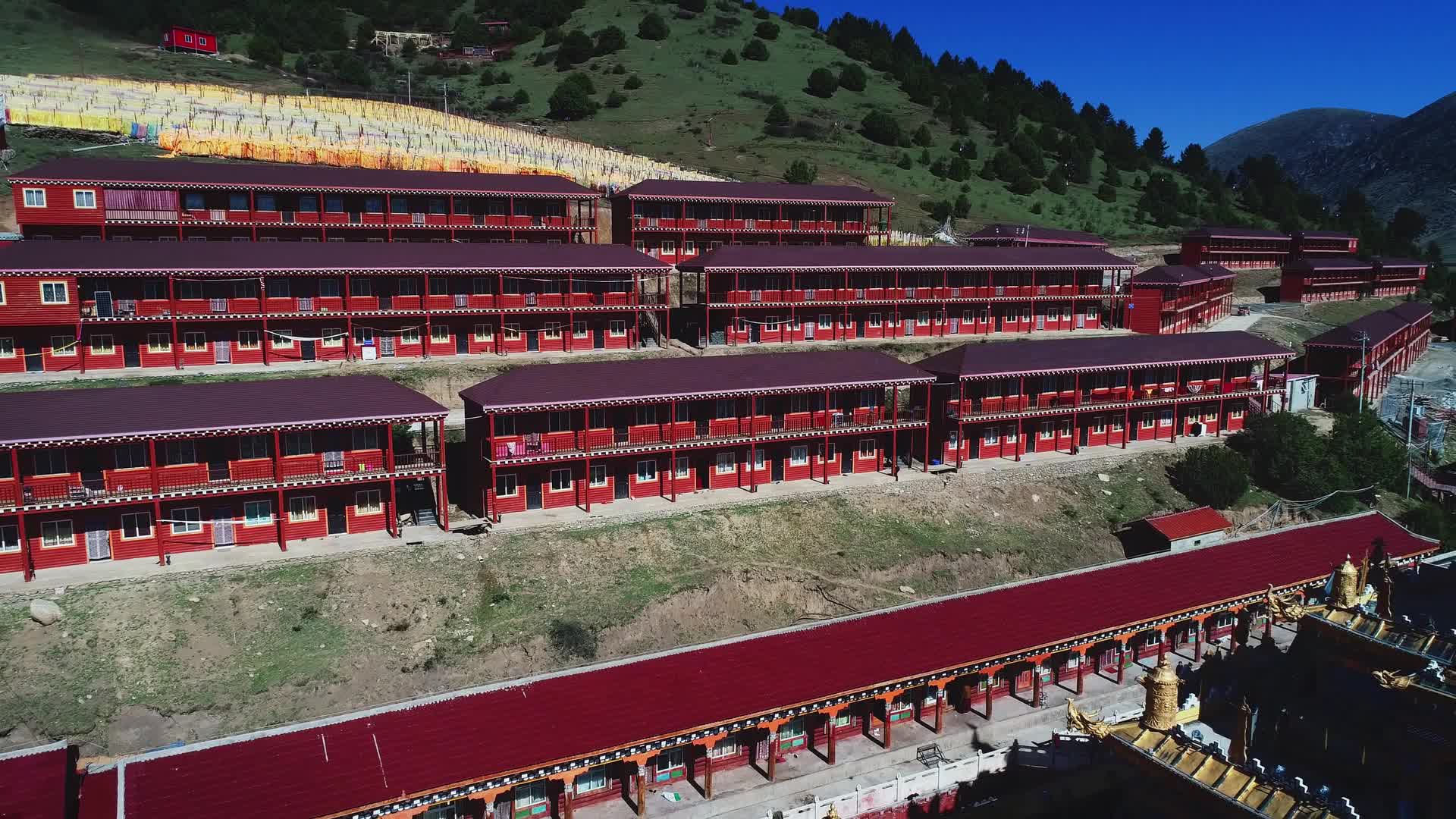 西藏藏族寺庙视频的预览图