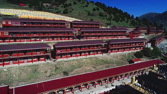 西藏藏族寺庙视频的预览图