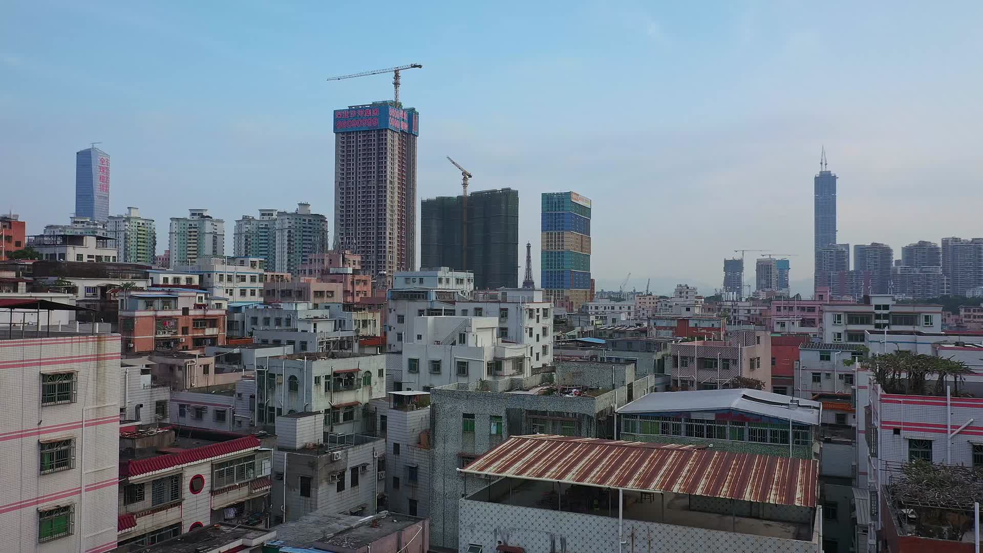 深圳南山区白石洲城中村人文视频的预览图