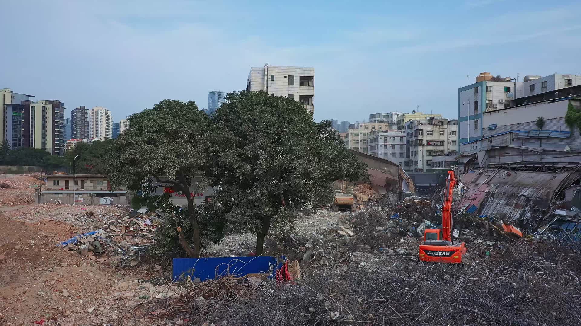 深圳白石洲城中村拆迁城市旧改视频的预览图