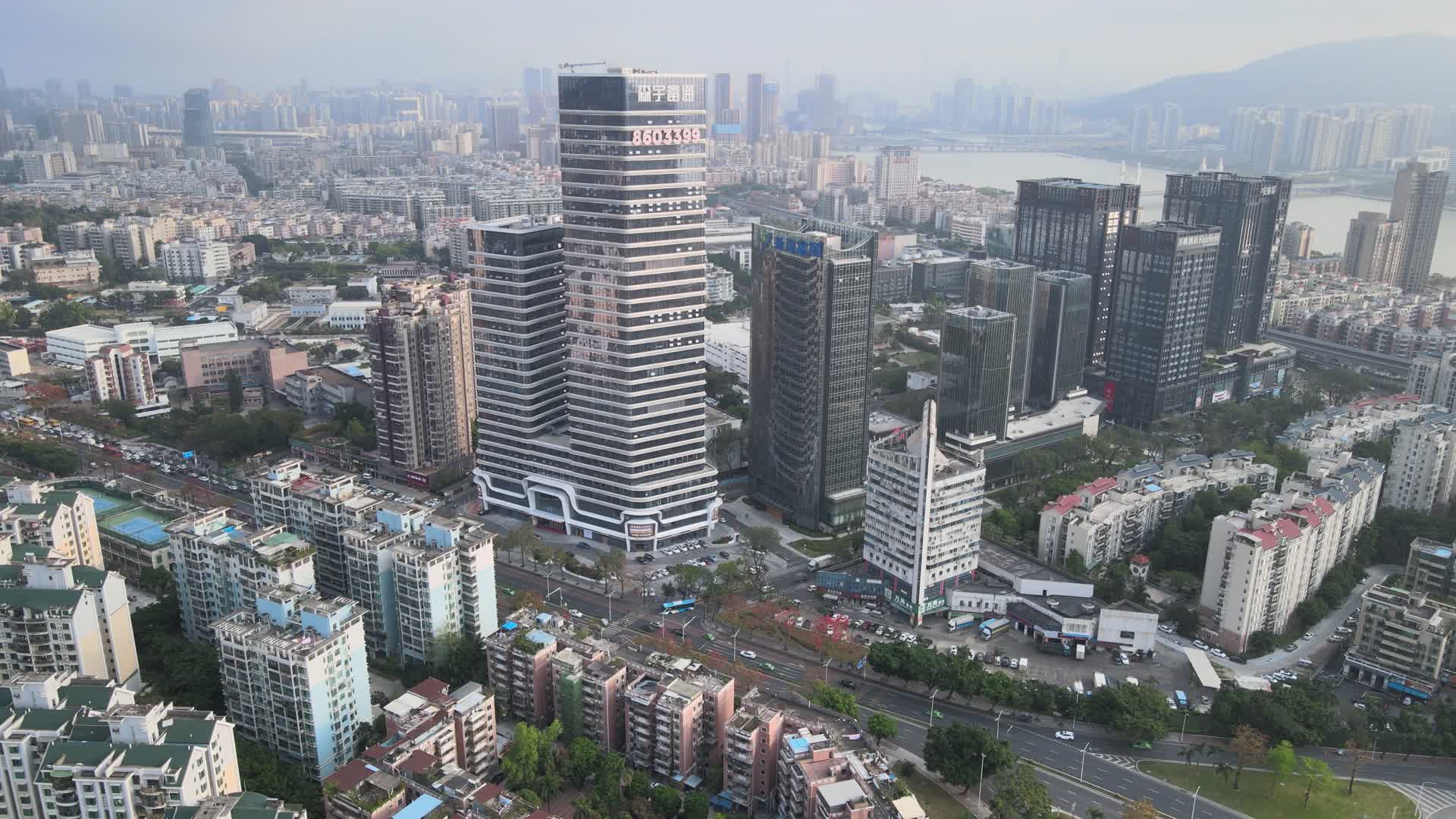 珠海城市建筑航拍视频的预览图
