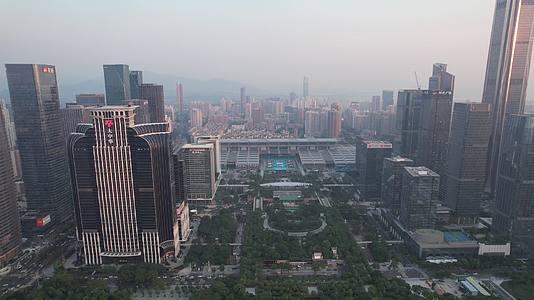 深圳会展中心城市建筑CBD视频的预览图