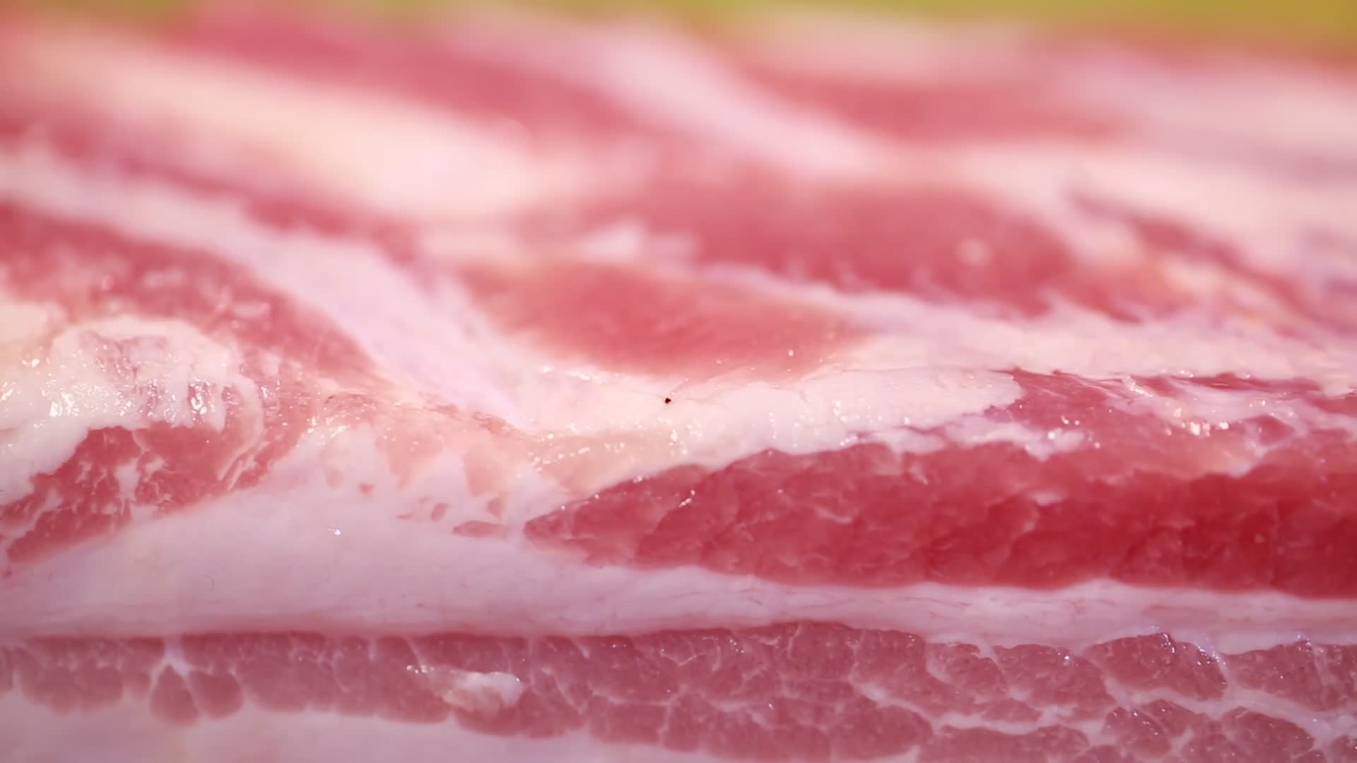 美食食材五花肉视频的预览图