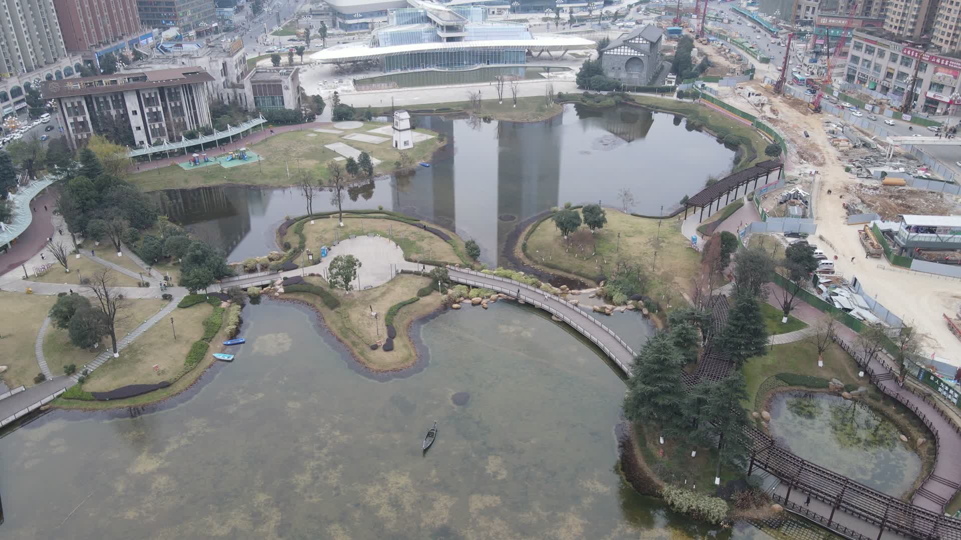 贵阳花果园湿地公园视频的预览图