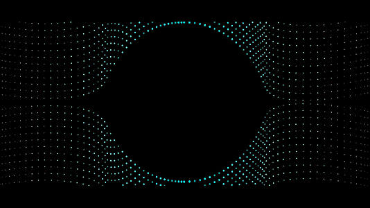 抽象浮动水波粒子视频的预览图