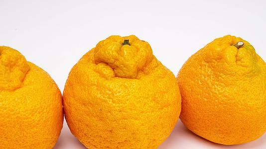 新鲜水果四川丑橘4k实拍视频的预览图