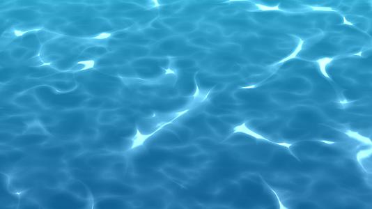 蓝色水面波纹素材视频的预览图
