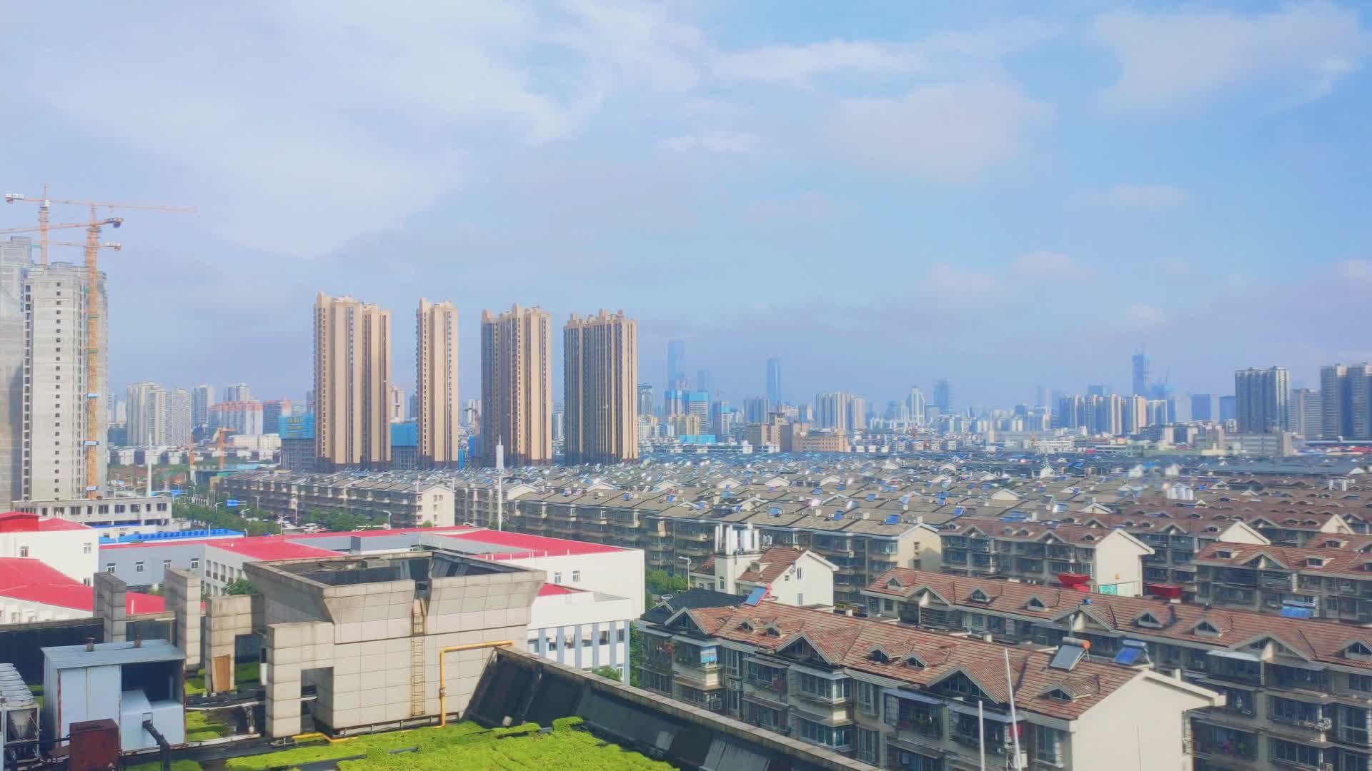 长沙农博园城市建筑风光视频的预览图