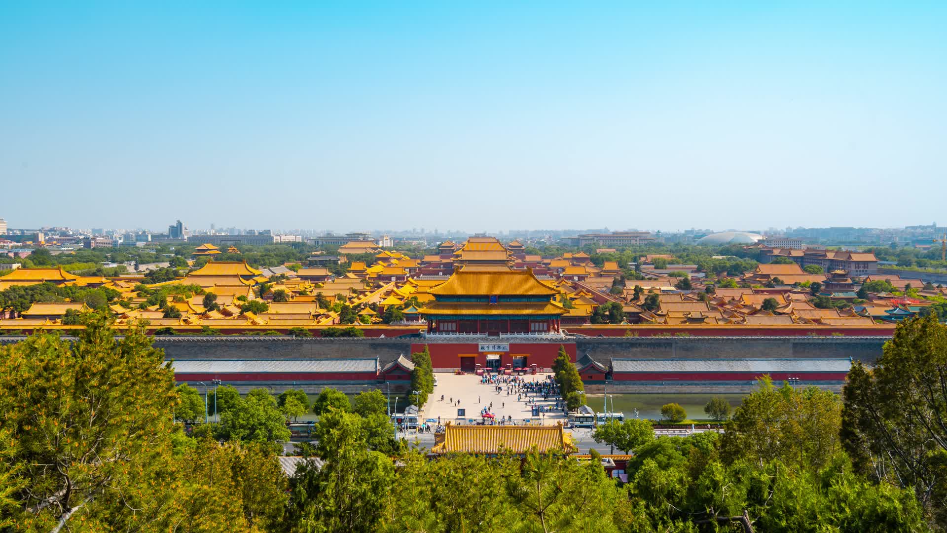 8k北京故宫博物馆延时视频的预览图