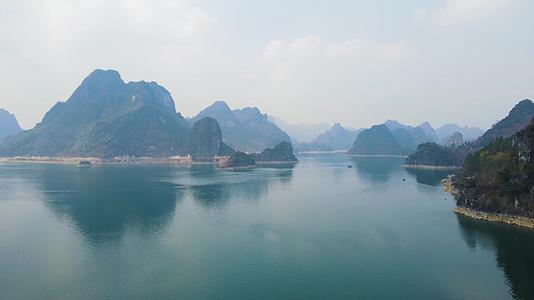 广西上林大龙湖航拍视频的预览图