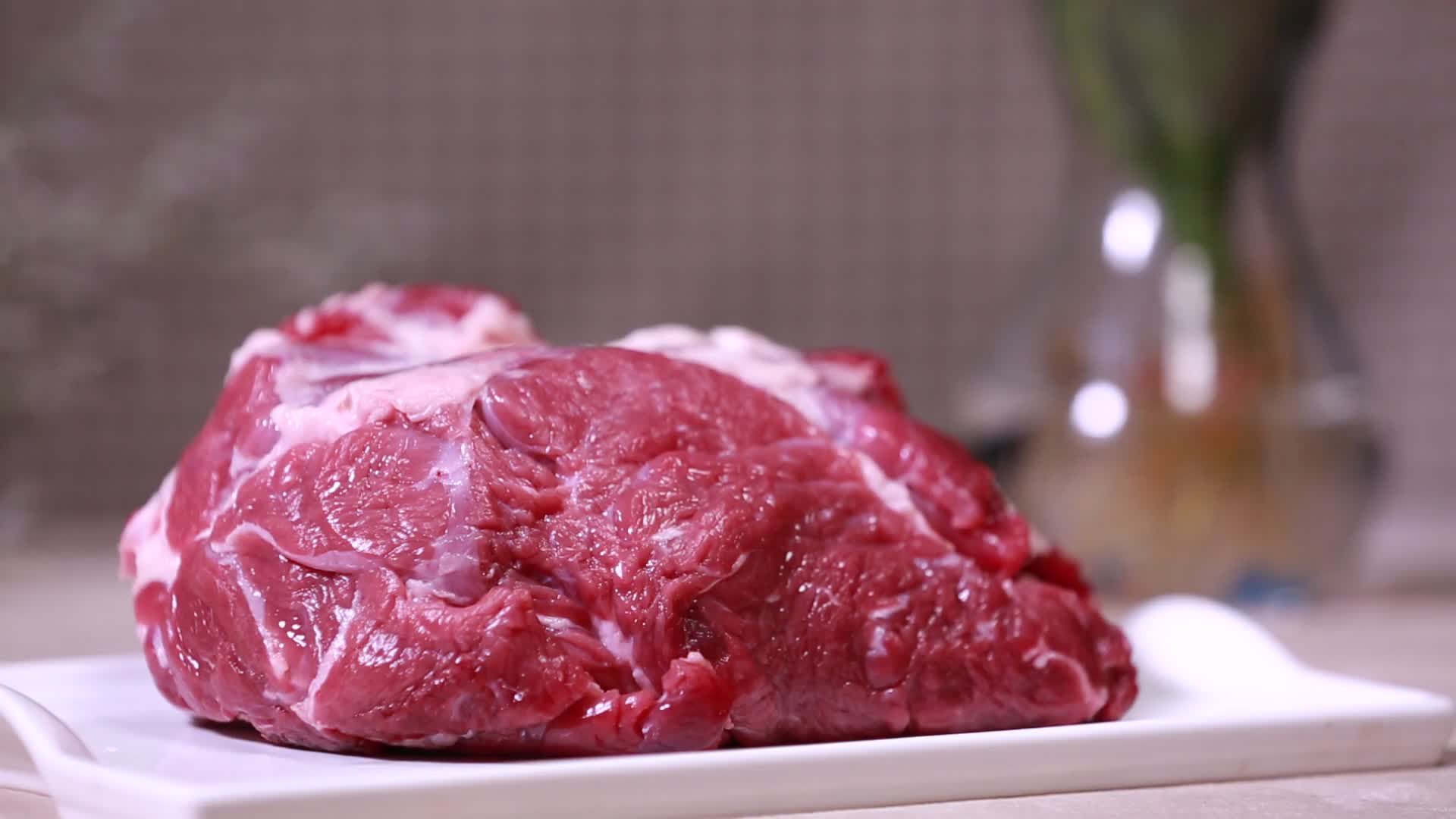 牛肉牛腱子瘦肉视频的预览图