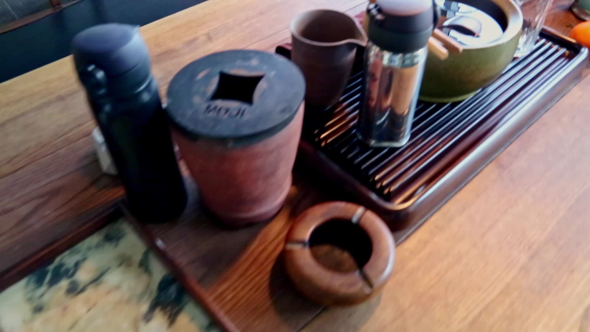 茶文化茶具销售店铺视频的预览图