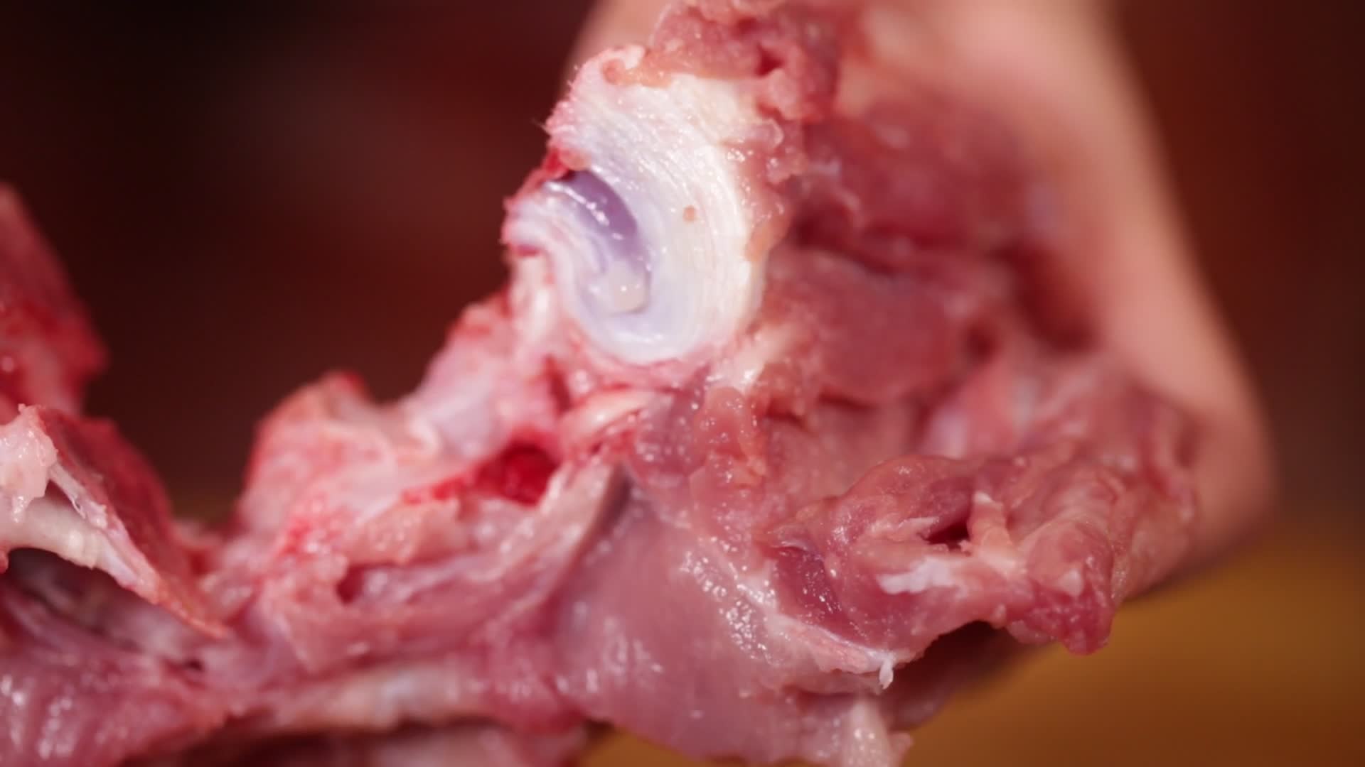猪肉脊骨大骨头视频的预览图