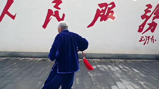 中华武术打太极拳舞剑视频的预览图