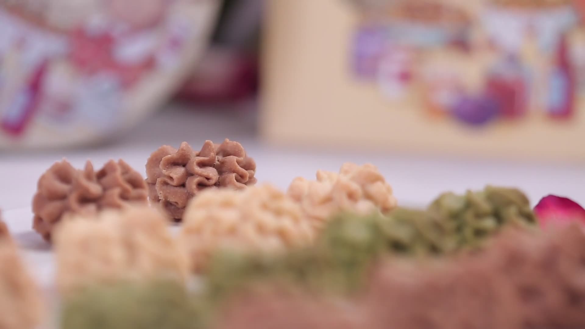 抹茶奶油巧克力曲奇饼干视频的预览图