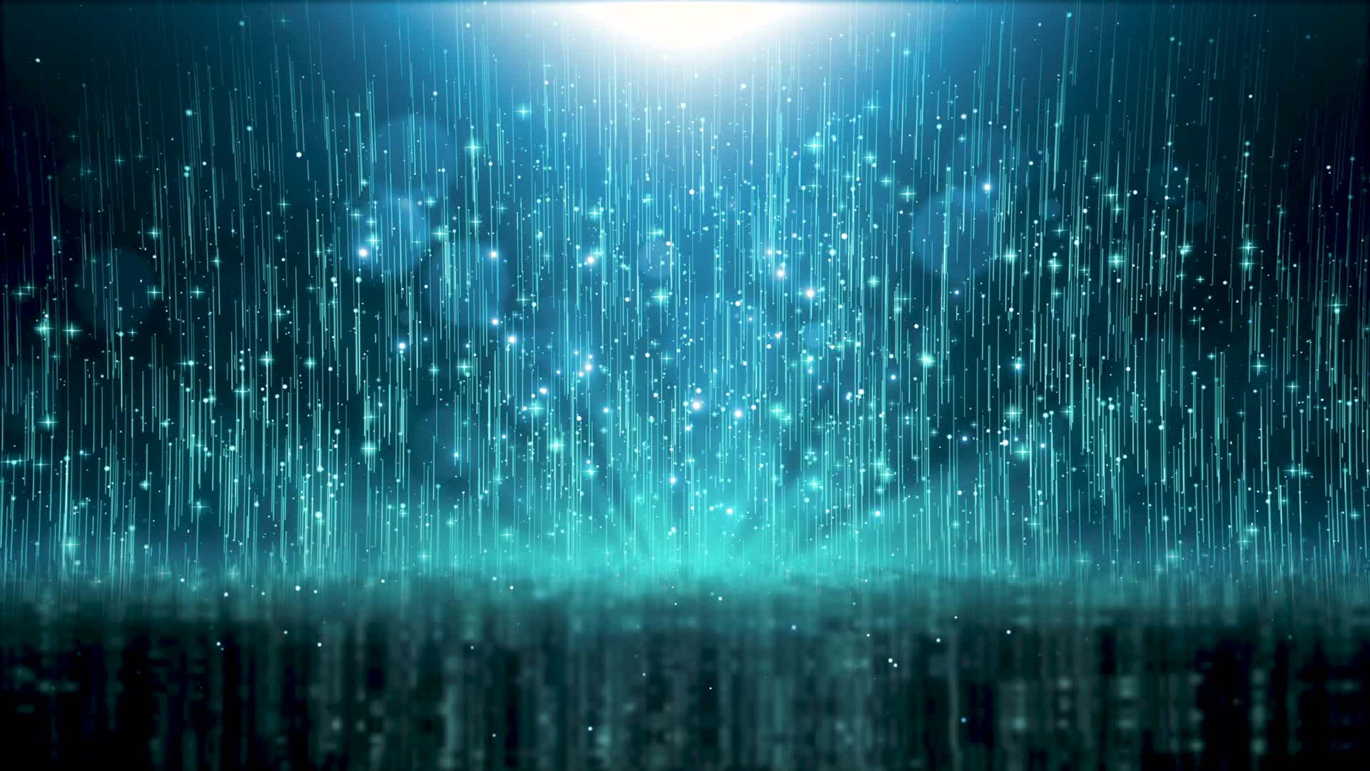 4K蓝色粒子流体抽象舞台背景视频视频的预览图