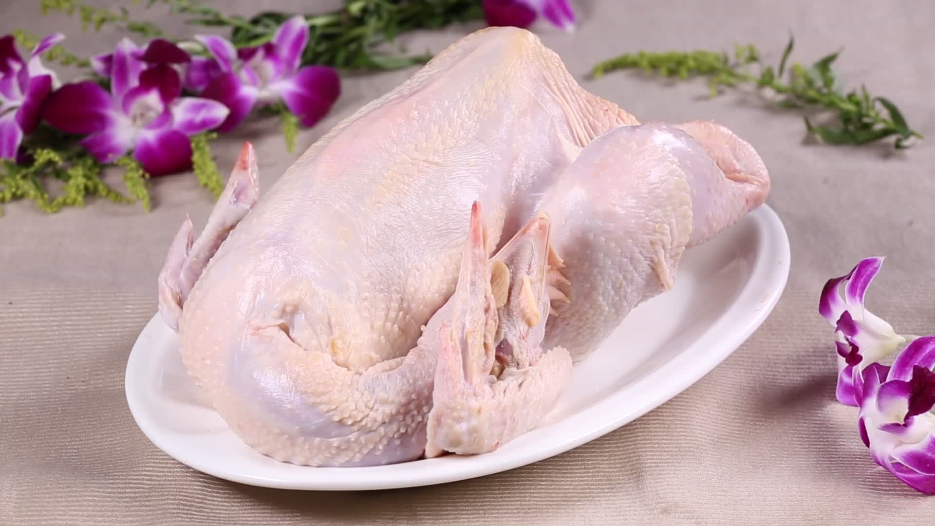 鸡肉白条鸡视频的预览图