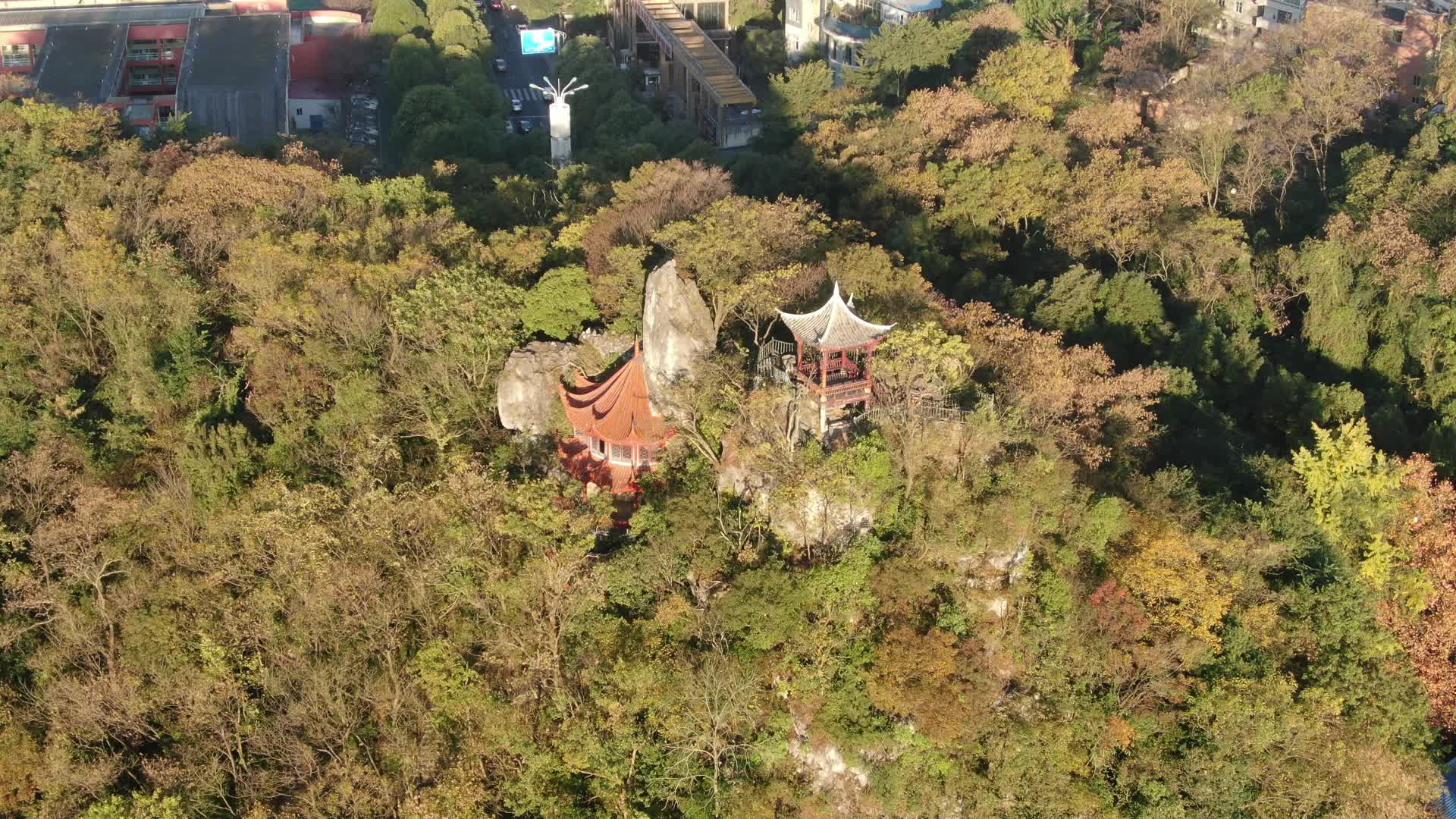 贵阳花溪国家森林公园航拍视频的预览图