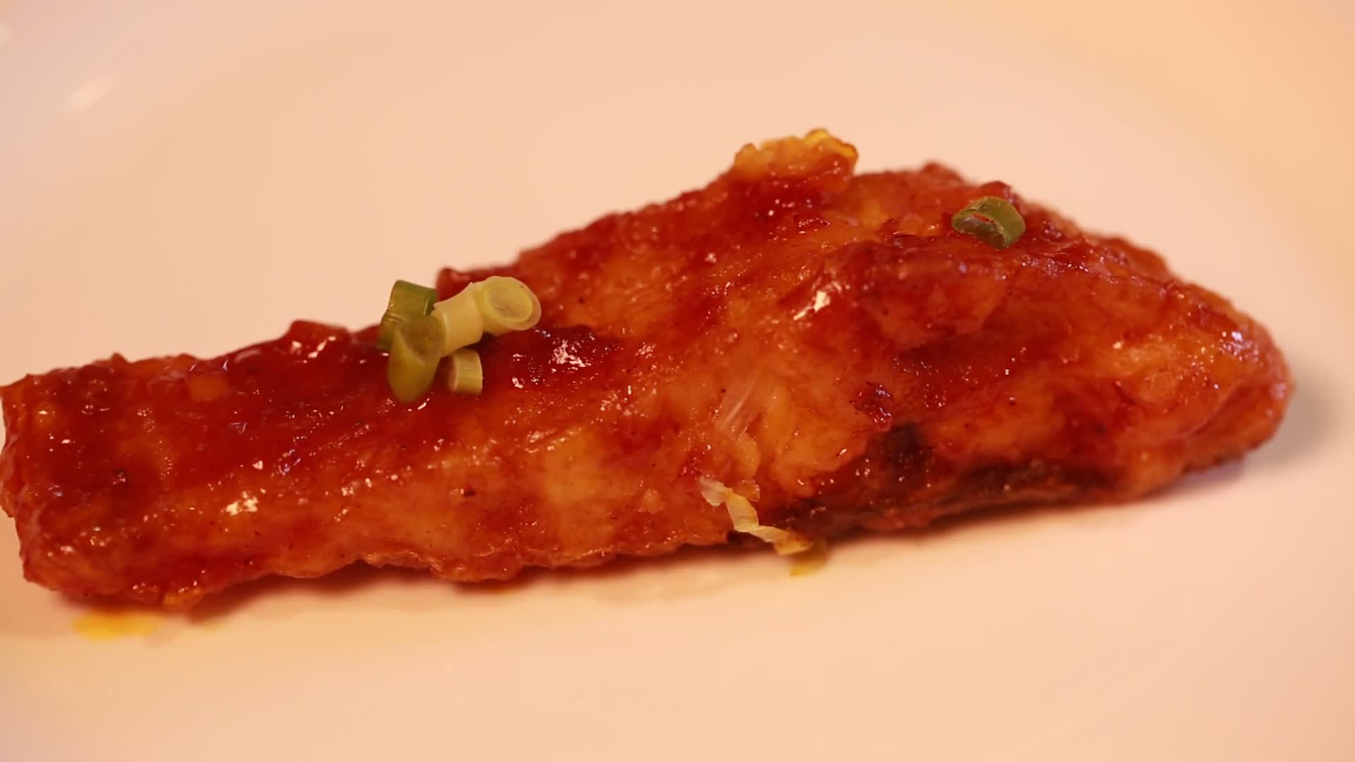 鱼块鱼肉肉质视频的预览图