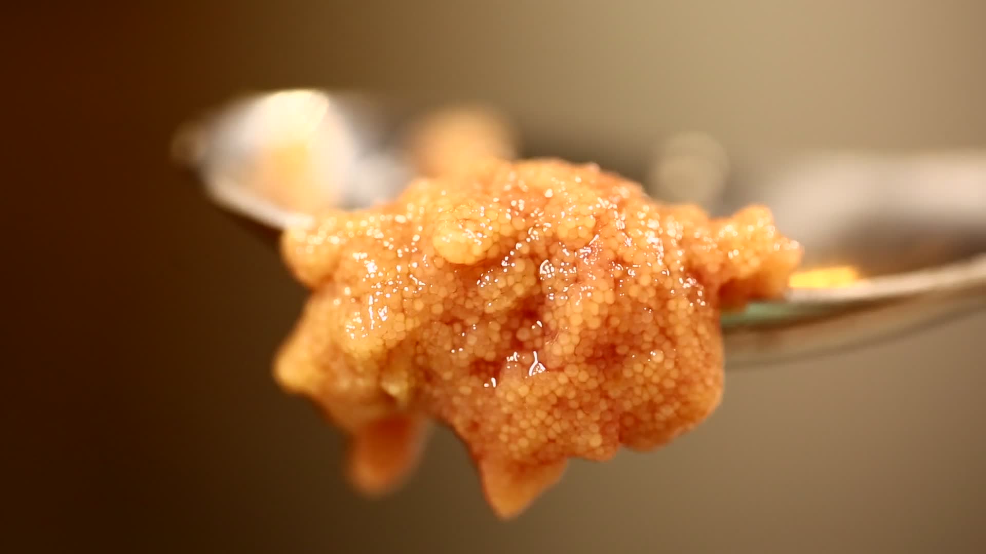 一勺子的鱼子酱视频的预览图