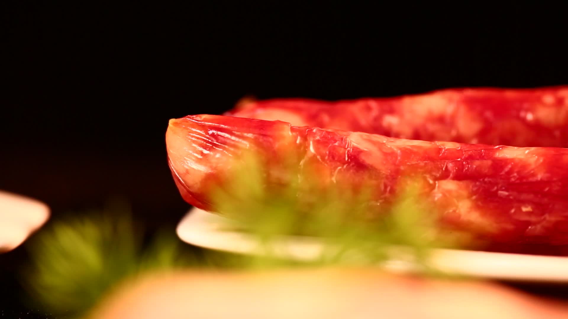 培根熏肉香肠视频的预览图