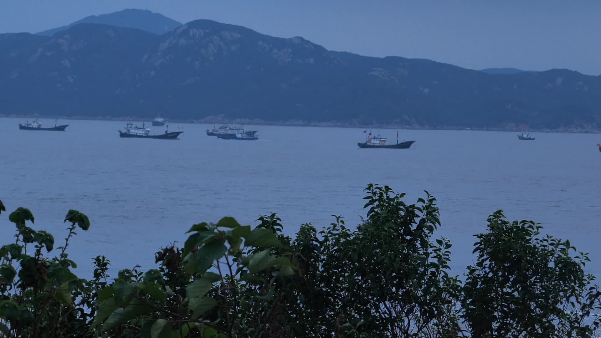 浙江普陀山南海观音塑像视频的预览图