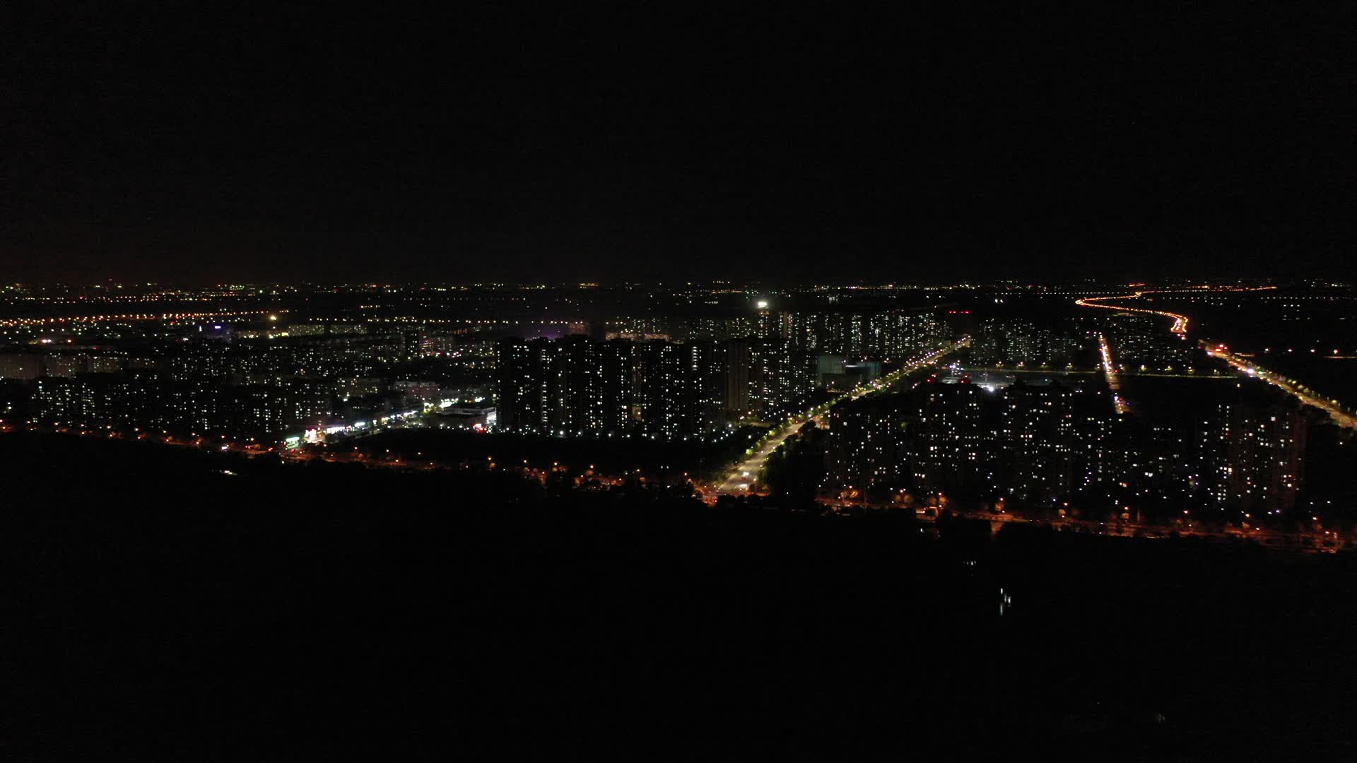 4K万家灯火城市夜景视频的预览图