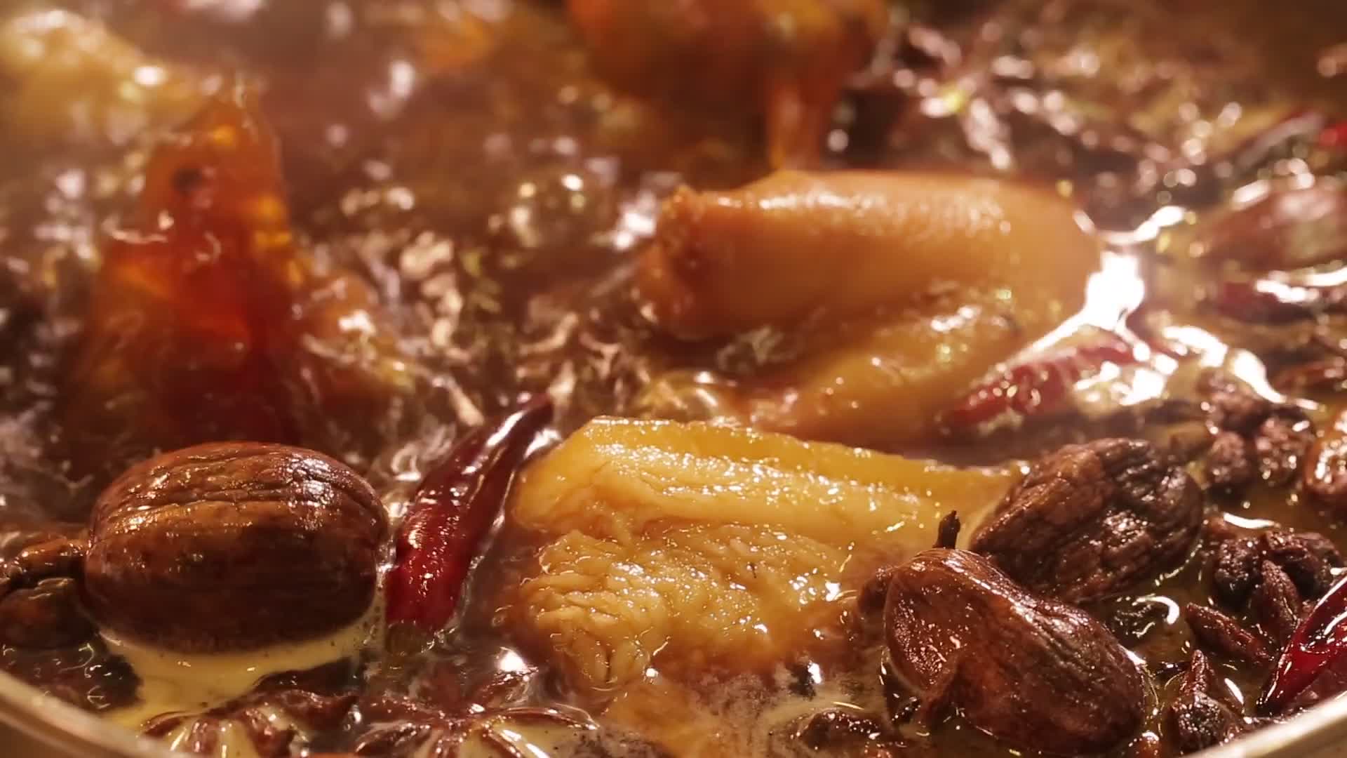 老汤卤汁炖肉视频的预览图