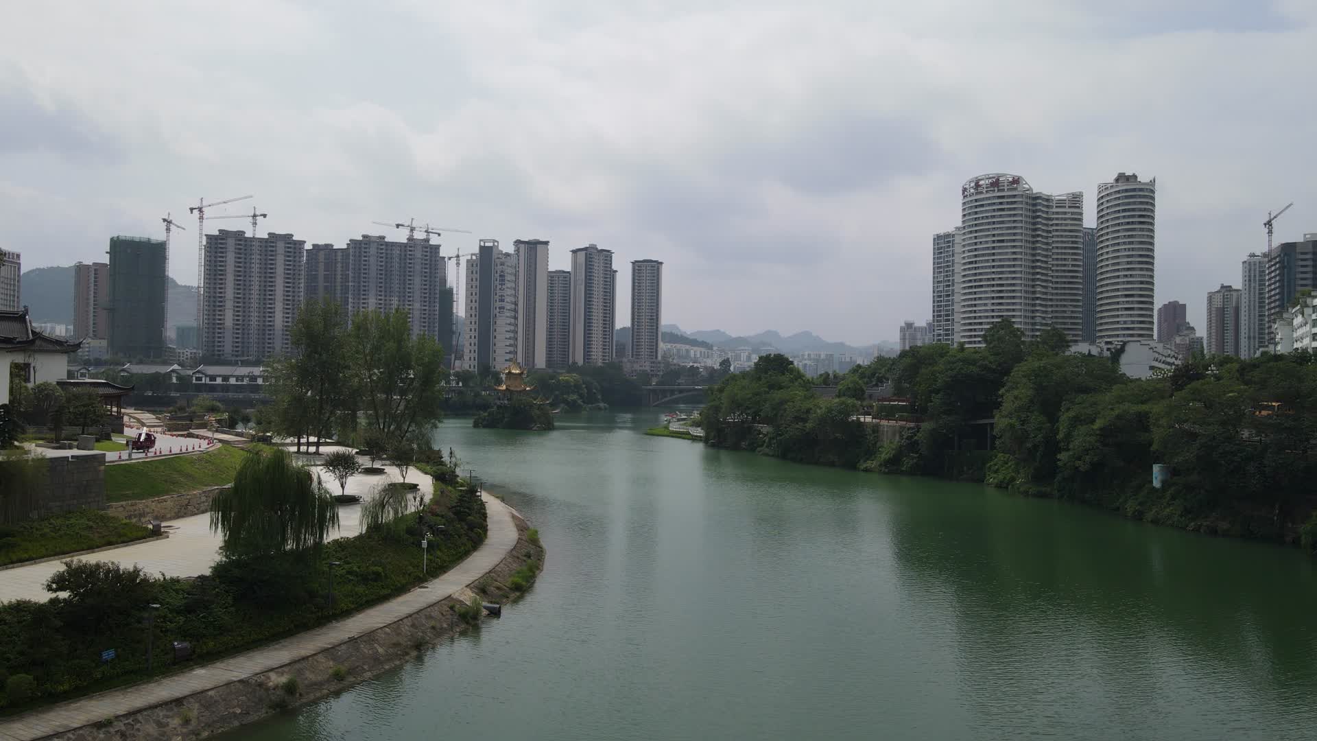 贵州铜仁碧江航拍视频的预览图