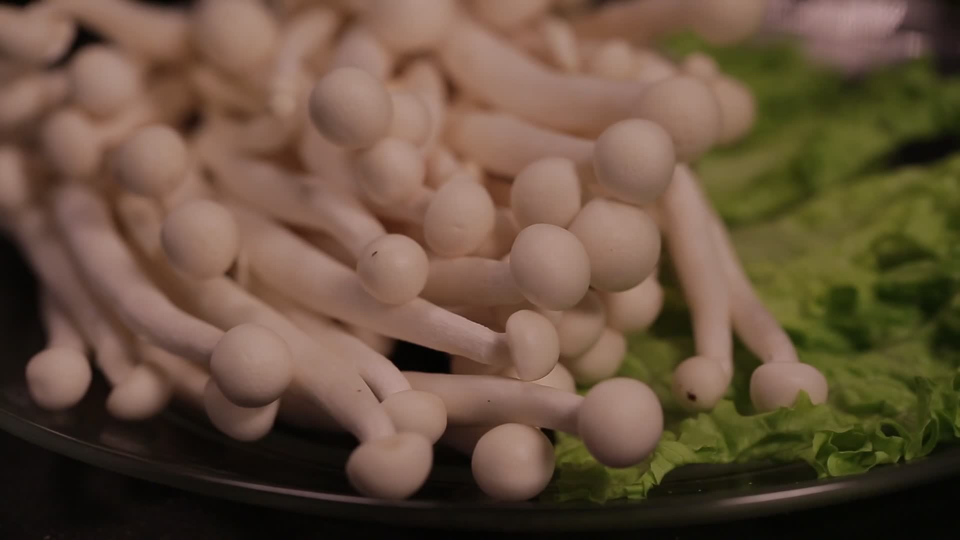 火锅白玉菇视频的预览图