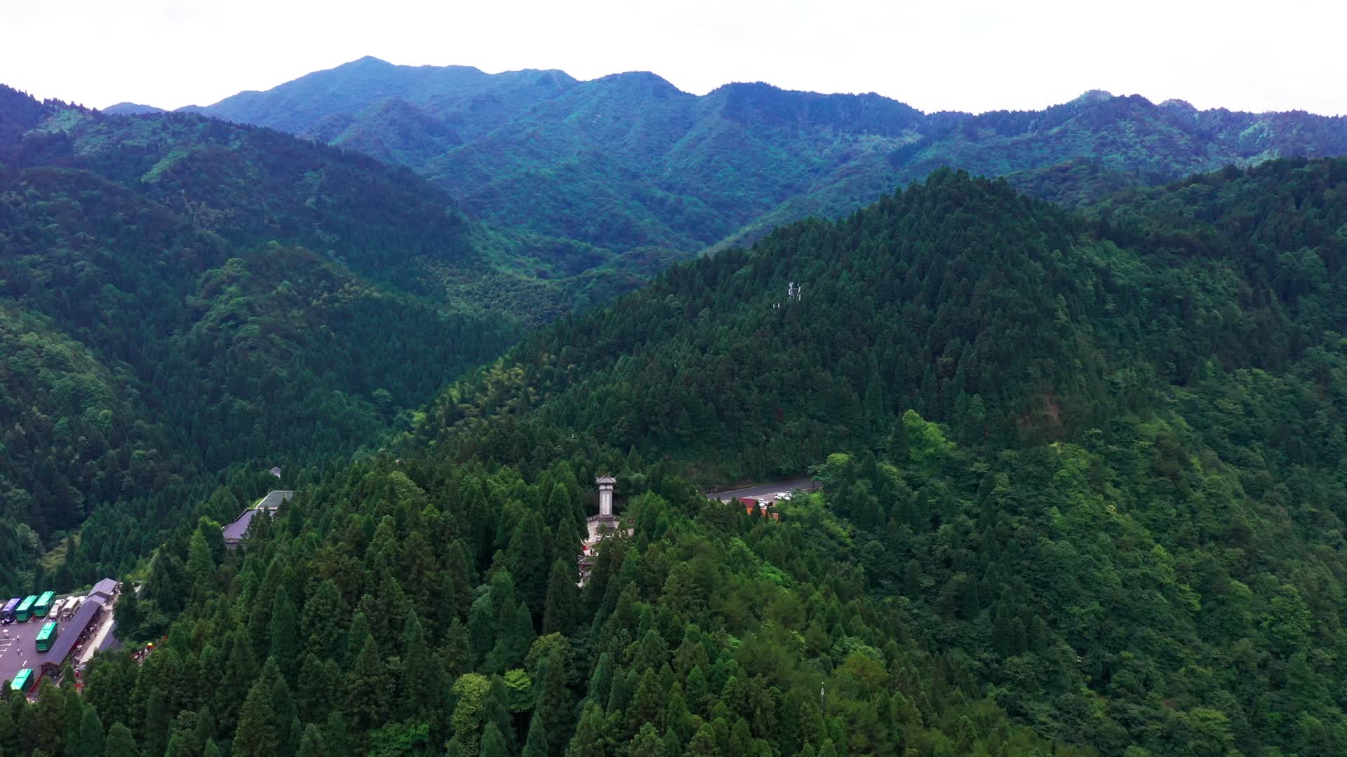 4k航拍井冈山风景区视频的预览图