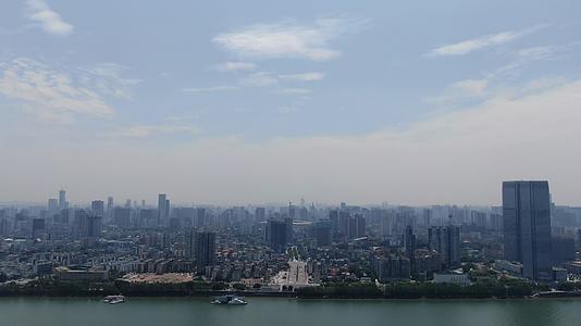 4K航拍湖南城市城市全景视频的预览图