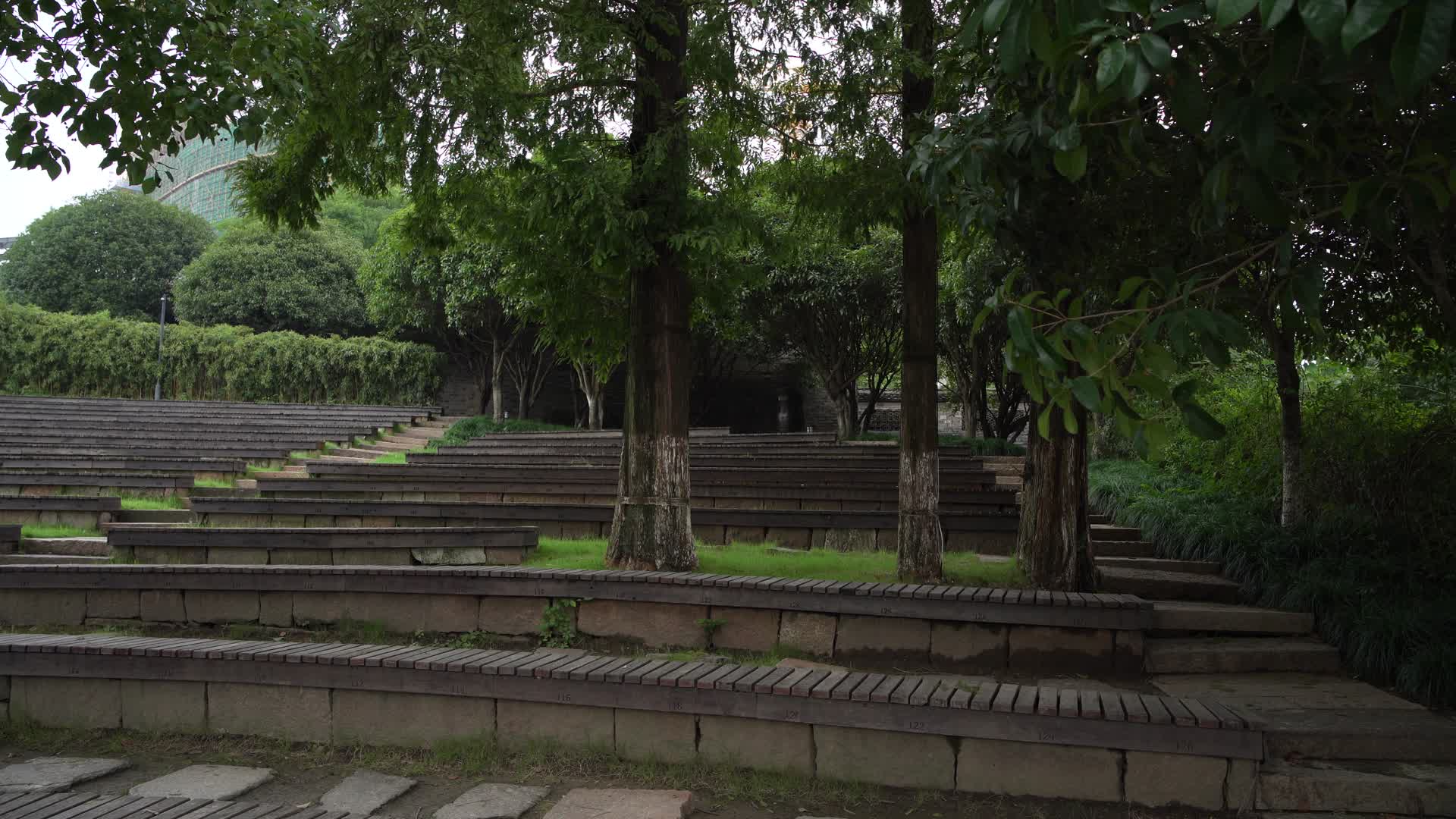 浙江嘉兴乌镇西栅水剧场4K视频视频的预览图