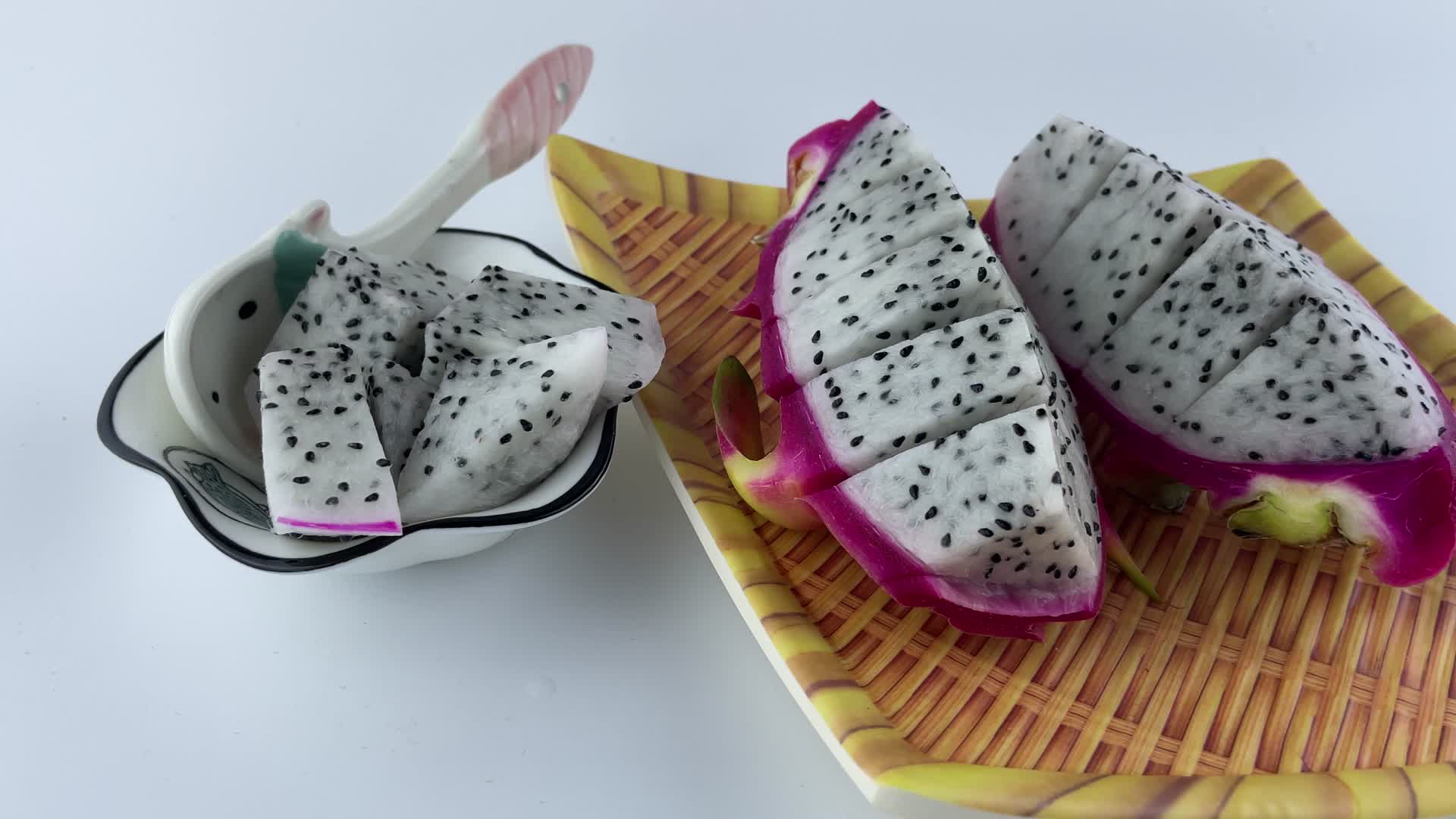 营养丰富的水果火龙果4K实拍视频视频的预览图