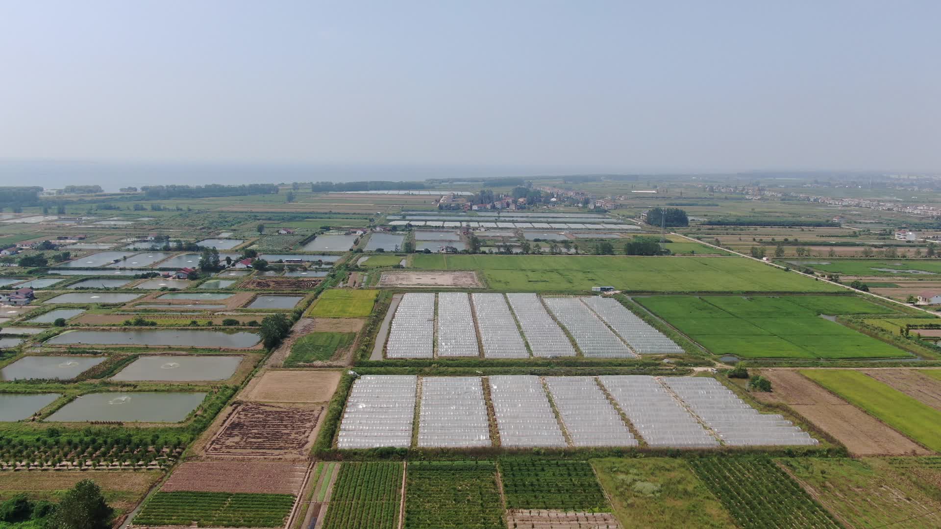 4K航拍农业种植基地视频的预览图